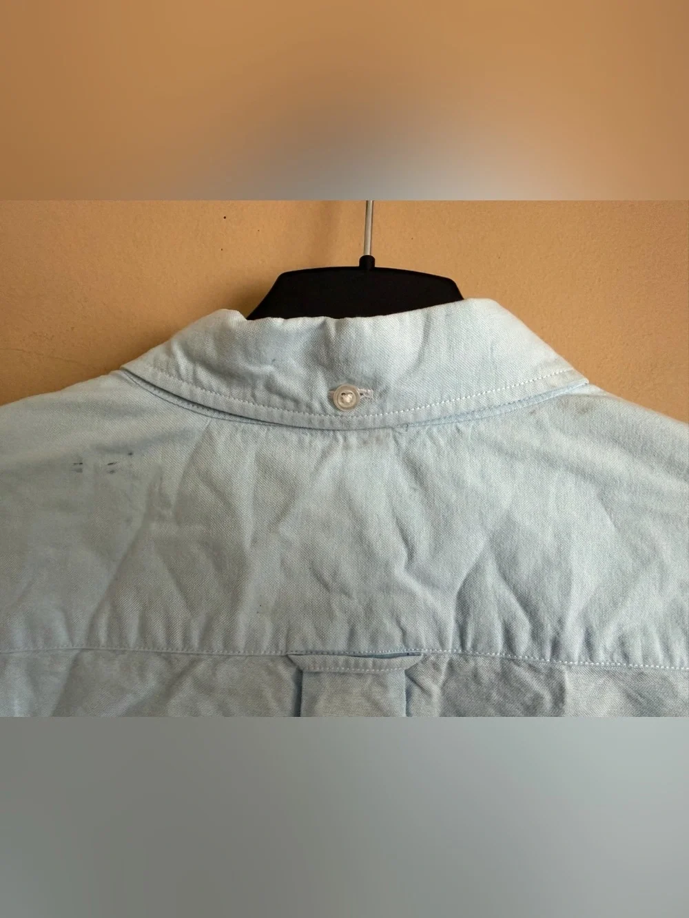 J.Crew Men’s Light Blue Long-Sleeve Oxford Button-Down Shirt Size M